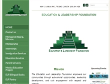 Tablet Screenshot of education-leadership.org